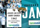 Week Eight of the Lycamobile UK Jaguars Jam – Barry Church