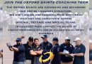 Oxford Saints Expanding and Revamping Coaching Structure